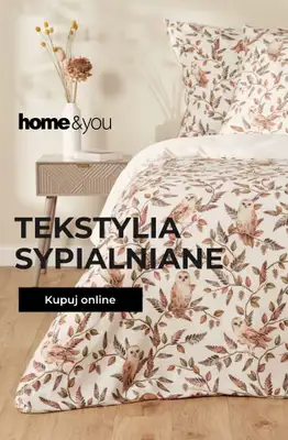 home&you - gazetka promocyjna Tekstylia sypialniane od piątku 09.10 do niedzieli 18.10