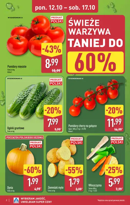 Aldi - gazetka promocyjna Pełny katalog! od poniedziałku 12.10 do soboty 17.10 - strona 2