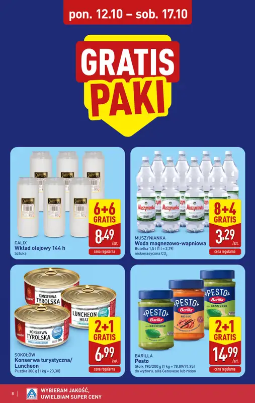 Aldi - gazetka promocyjna Pełny katalog! od poniedziałku 12.10 do soboty 17.10 - strona 8