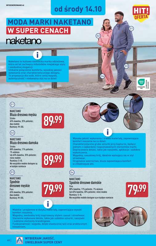 Aldi - gazetka promocyjna Pełny katalog! od poniedziałku 12.10 do soboty 17.10 - strona 40