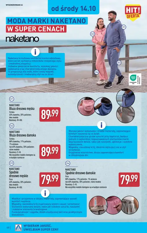 Aldi - gazetka promocyjna Pełny katalog! od poniedziałku 12.10 do soboty 17.10 - strona 40