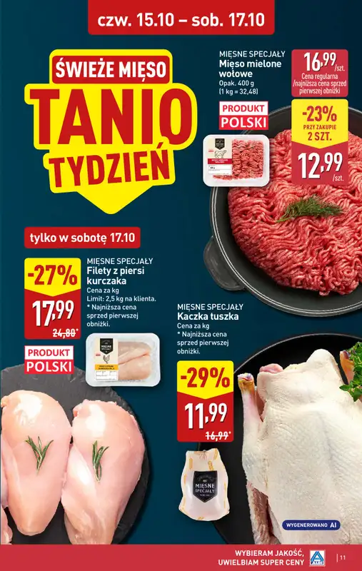Aldi - gazetka promocyjna Pełny katalog! od poniedziałku 12.10 do soboty 17.10 - strona 11
