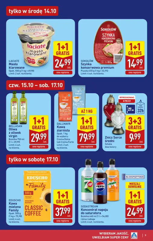 Aldi - gazetka promocyjna Pełny katalog! od poniedziałku 12.10 do soboty 17.10 - strona 9