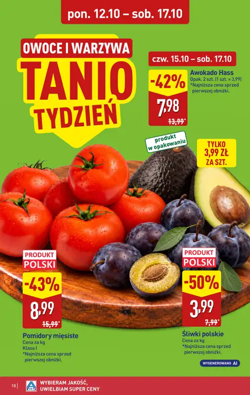 Aldi - gazetka promocyjna Pełny katalog! od poniedziałku 12.10 do soboty 17.10 - strona 10