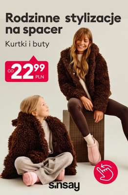 Sinsay - gazetka promocyjna Rodzinne stylizacje na spacer - od 22,99 PLN od piątku 09.10 do czwartku 15.10