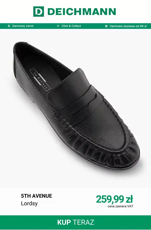 Deichmann - gazetka promocyjna -20% na wybrane buty przy zakupach za min. 219 zł od piątku 09.10 do niedzieli 11.10 - strona 3