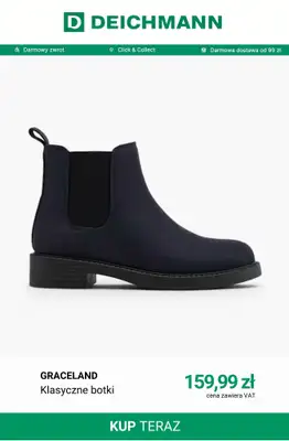 Deichmann - gazetka promocyjna Botki na obcasie od niedzieli 11.10  - strona 6