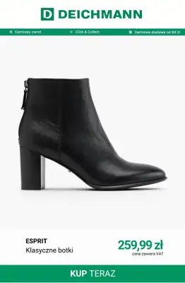 Deichmann - gazetka promocyjna Botki na obcasie od niedzieli 11.10  - strona 2