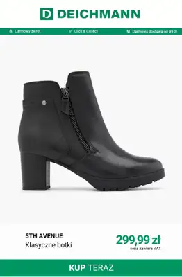 Deichmann - gazetka promocyjna Botki na obcasie od niedzieli 11.10  - strona 3