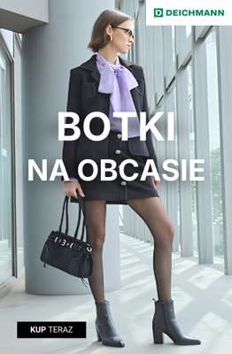 Deichmann - gazetka promocyjna Botki na obcasie od niedzieli 11.10 