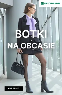 Deichmann - gazetka promocyjna Botki na obcasie od niedzieli 11.10 