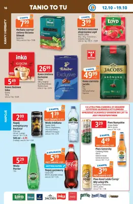Leclerc - gazetka promocyjna Oferta E.Leclerc | Tanio to tu! od poniedziałku 12.10 do poniedziałku 19.10 - strona 16