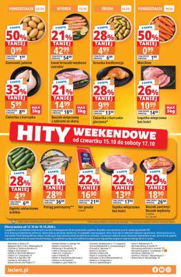 Leclerc - gazetka promocyjna Oferta E.Leclerc | Tanio to tu! od poniedziałku 12.10 do poniedziałku 19.10 - strona 28