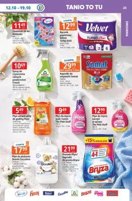 Leclerc - gazetka promocyjna Oferta E.Leclerc | Tanio to tu! od poniedziałku 12.10 do poniedziałku 19.10 - strona 23