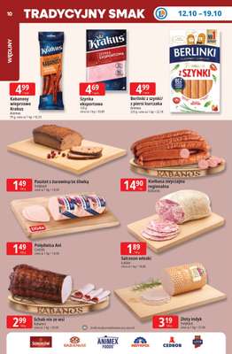 Leclerc - gazetka promocyjna Oferta E.Leclerc | Tanio to tu! od poniedziałku 12.10 do poniedziałku 19.10 - strona 10