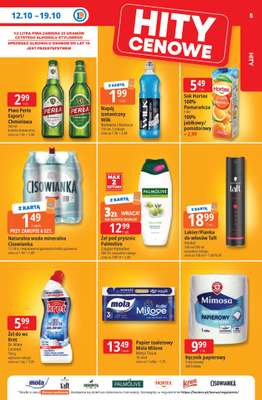 Leclerc - gazetka promocyjna Oferta E.Leclerc | Tanio to tu! od poniedziałku 12.10 do poniedziałku 19.10 - strona 5