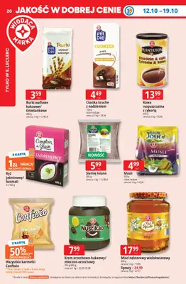 Leclerc - gazetka promocyjna Oferta E.Leclerc | Tanio to tu! od poniedziałku 12.10 do poniedziałku 19.10 - strona 20