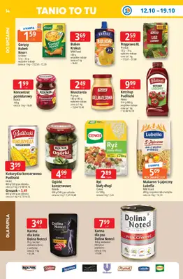 Leclerc - gazetka promocyjna Oferta E.Leclerc | Tanio to tu! od poniedziałku 12.10 do poniedziałku 19.10 - strona 14