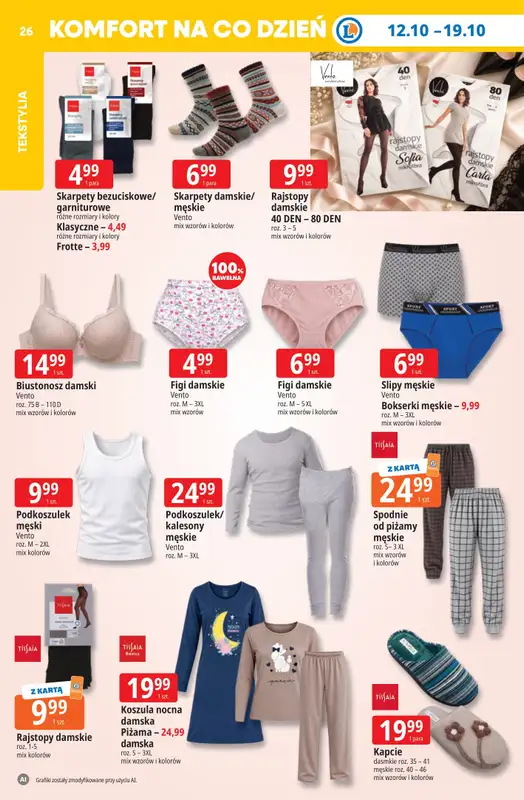 Leclerc - gazetka promocyjna Oferta E.Leclerc | Tanio to tu! od poniedziałku 12.10 do poniedziałku 19.10 - strona 26