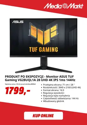 Media Markt - gazetka promocyjna Produkty po ekspozycji taniej! od piątku 09.10 do poniedziałku 19.10 - strona 7