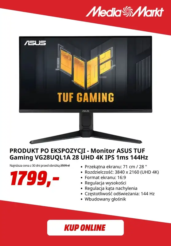 Media Markt - gazetka promocyjna Produkty po ekspozycji taniej! od piątku 09.10 do poniedziałku 19.10 - strona 7
