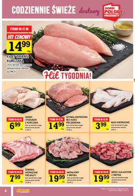 Gram Market - gazetka promocyjna Gazetka od środy 14.10 do wtorku 20.10 - strona 3