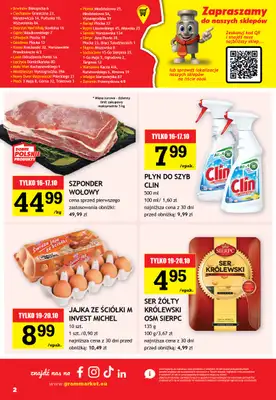 Gram Market - gazetka promocyjna Gazetka od środy 14.10 do wtorku 20.10 - strona 2