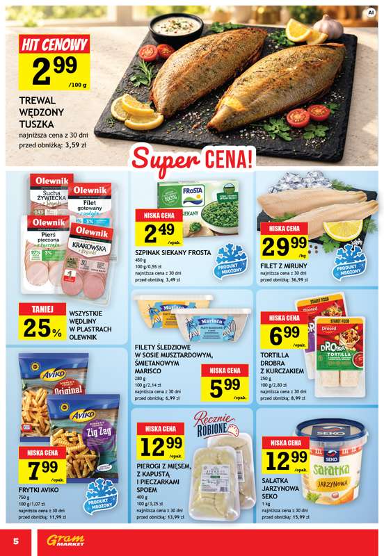 Gram Market - gazetka promocyjna Gazetka od środy 14.10 do wtorku 20.10 - strona 5