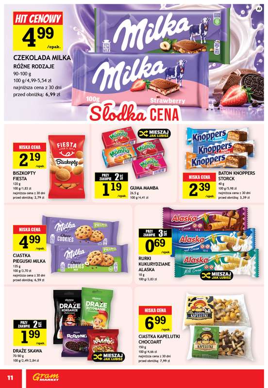 Gram Market - gazetka promocyjna Gazetka od środy 14.10 do wtorku 20.10 - strona 11