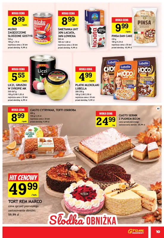 Gram Market - gazetka promocyjna Gazetka od środy 14.10 do wtorku 20.10 - strona 10