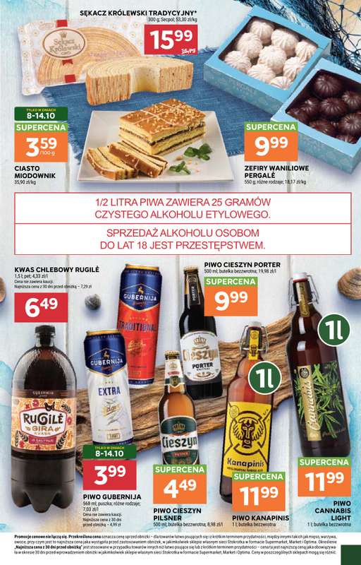 Stokrotka - gazetka promocyjna Gazetka Supermarket od czwartku 08.10 do środy 14.10 - strona 37