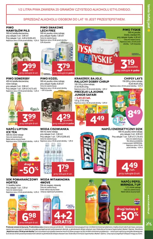 Stokrotka - gazetka promocyjna Gazetka Supermarket od czwartku 08.10 do środy 14.10 - strona 39