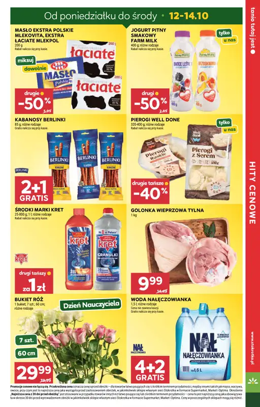 Stokrotka - gazetka promocyjna Gazetka Supermarket od czwartku 08.10 do środy 14.10 - strona 5
