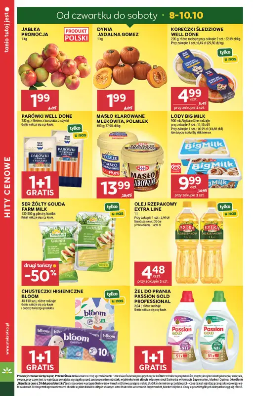 Stokrotka - gazetka promocyjna Gazetka Supermarket od czwartku 08.10 do środy 14.10 - strona 2