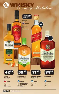 Netto - gazetka promocyjna Mocna Kolekcja - Alkohole Mocne od poniedziałku 12.10 do soboty 24.10 - strona 10
