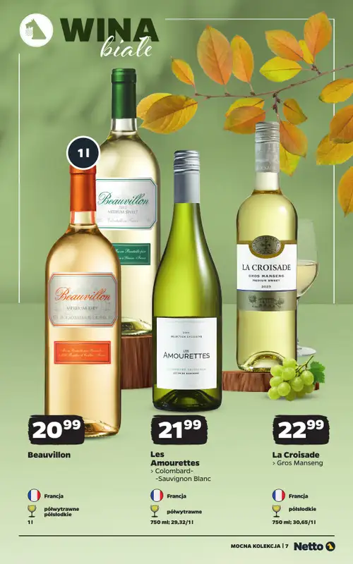 Netto - gazetka promocyjna Mocna Kolekcja - Wina od poniedziałku 12.10 do soboty 24.10 - strona 7