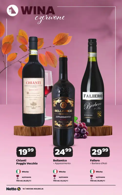 Netto - gazetka promocyjna Mocna Kolekcja - Wina od poniedziałku 12.10 do soboty 24.10 - strona 16