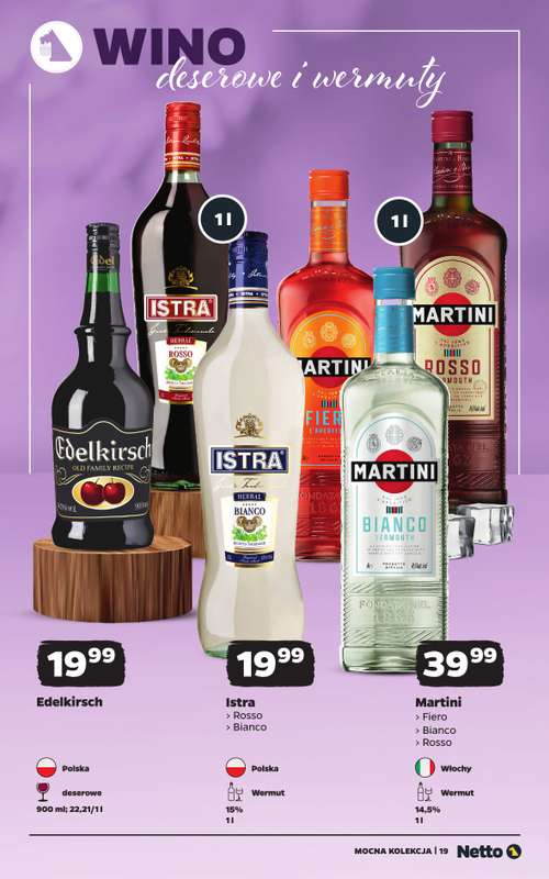 Netto - gazetka promocyjna Mocna Kolekcja - Wina od poniedziałku 12.10 do soboty 24.10 - strona 19