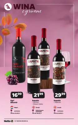 Netto - gazetka promocyjna Mocna Kolekcja - Wina od poniedziałku 12.10 do soboty 24.10 - strona 14