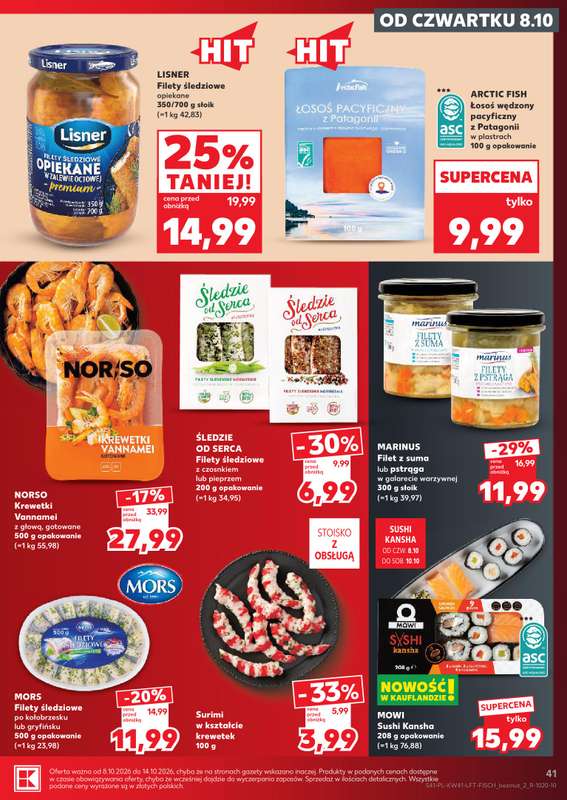 Kaufland - gazetka promocyjna Gazetka Tygodnia od czwartku 08.10 do środy 14.10 - strona 41