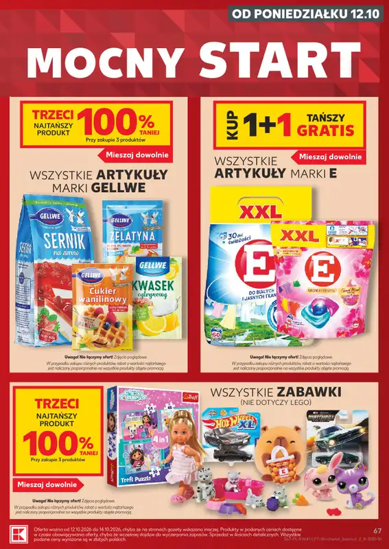 Kaufland - gazetka promocyjna Gazetka Tygodnia od czwartku 08.10 do środy 14.10 - strona 67