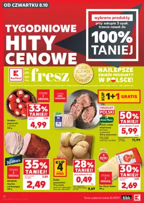 Kaufland - gazetka promocyjna Gazetka Tygodnia od czwartku 08.10 do środy 14.10 - strona 10