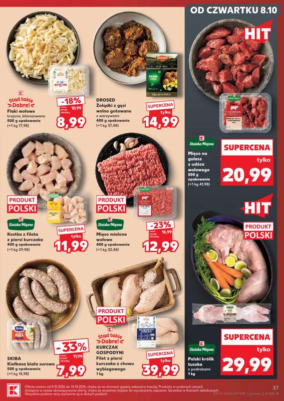 Kaufland - gazetka promocyjna Gazetka Tygodnia od czwartku 08.10 do środy 14.10 - strona 37