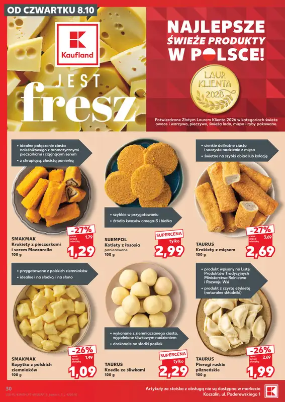 Kaufland - gazetka promocyjna Gazetka Tygodnia od czwartku 08.10 do środy 14.10 - strona 30
