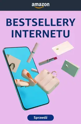 Amazon - gazetka promocyjna Bestsellery Internetu! od soboty 10.10 