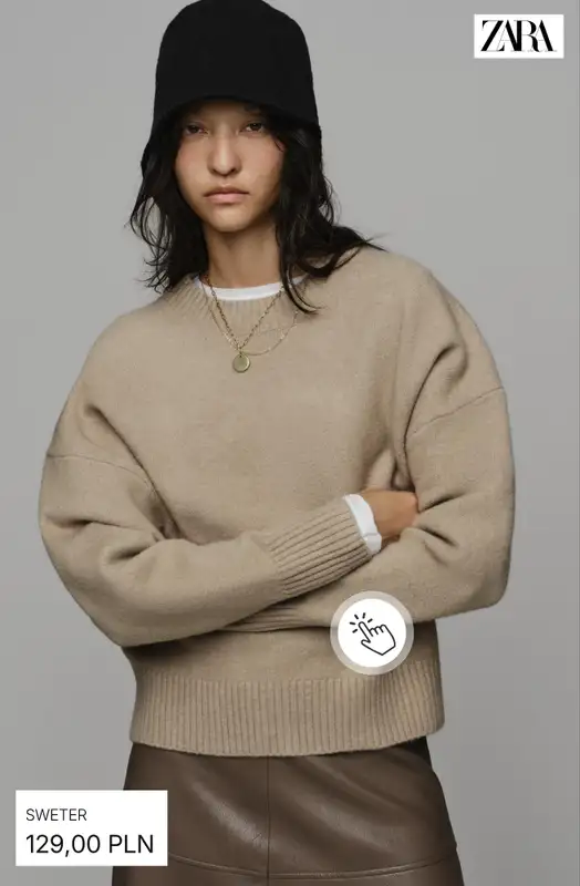 Zara - gazetka promocyjna Odzież basic dla niej od piątku 09.10  - strona 2