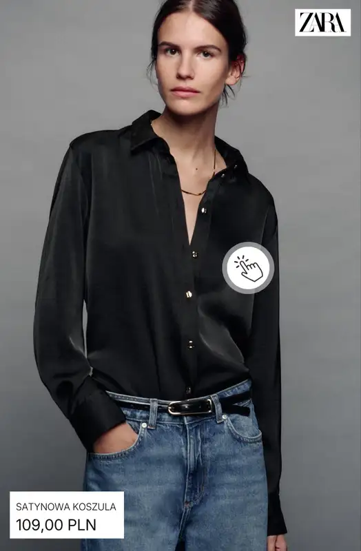 Zara - gazetka promocyjna Odzież basic dla niej od piątku 09.10  - strona 9
