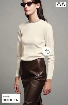 Zara - gazetka promocyjna Odzież basic dla niej od piątku 09.10  - strona 10