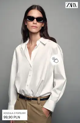 Zara - gazetka promocyjna Odzież basic dla niej od piątku 09.10  - strona 7