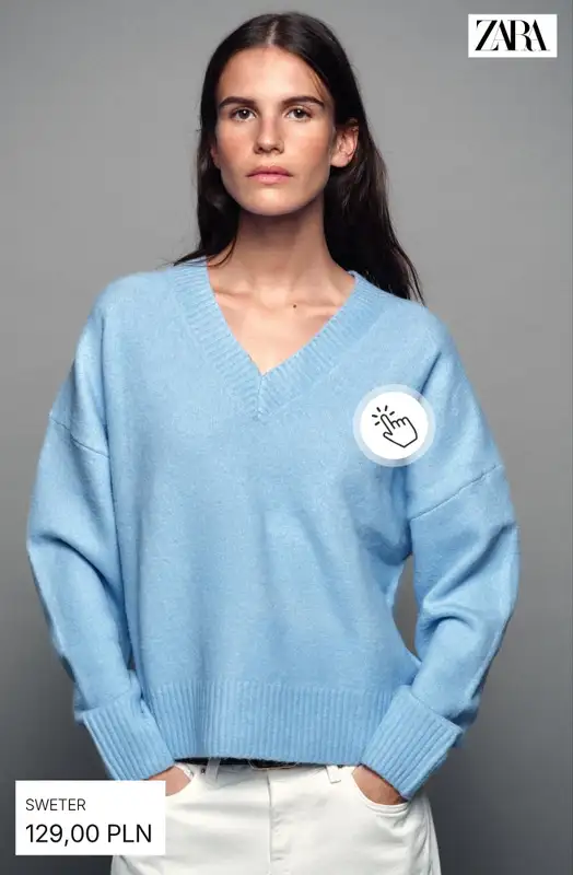 Zara - gazetka promocyjna Odzież basic dla niej od piątku 09.10  - strona 6